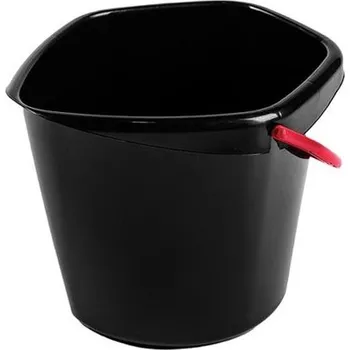 kbelík Vědro 10l s výlevkou BRYZA ECO, černé, 33x31x24cm, plast