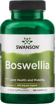 Přírodní produkt Swanson Boswellia 400 mg 100 cps.