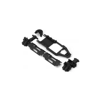 RC vybavení Klec převodovky + vrchní patro + kryt aku, Verze 2020