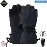 Rukavice POW WAYBACK GTX LONG GLOVE +WARM Black velikost M