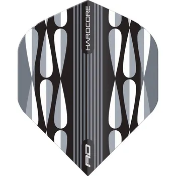 Příslušenství pro šipky Letky Red Dragon HARDCORE Radical White Teardrop