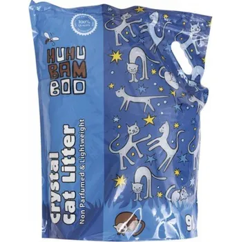 Podestýlka pro kočku HUHUBAMBOO HUHU BAMBOO SILIKÓN 4x9L