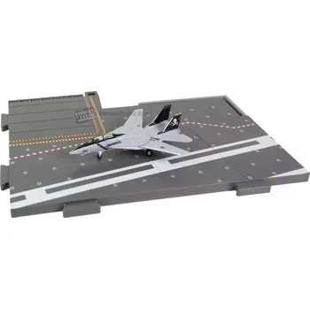 Plastikový model Forces of Valor - Grumman F-14B Tomcat s palubou lodi, US NAVY, USS Enterprise, VF-84 "Jolly Roger", sekce #I , 1/200