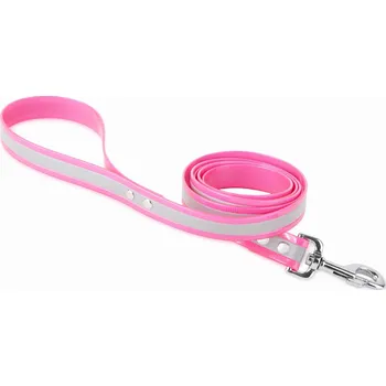 Vodítko pro psa FIREDOG BioThane Vodítko Reflect 25mm 3m s ručkou Barva: Růžová