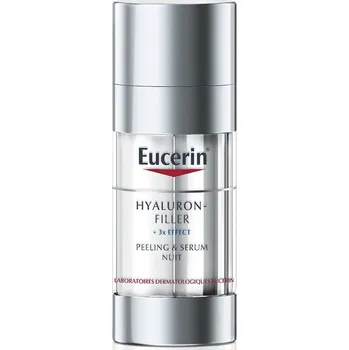 Pleťové sérum Eucerin Hyaluron-Filler + 3x Effect Night Peeling & Serum pleťové sérum proti vráskám 30 ml