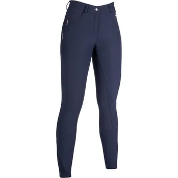 Jezdecké kalhoty HKM Rajtky Equine Sports HKM, s gripem, dámské, deep blue 40