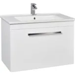 Krajcar KA Atria koupelnová skříňka s umyvadlem 85 x 58 x 45 cm bílá KA85