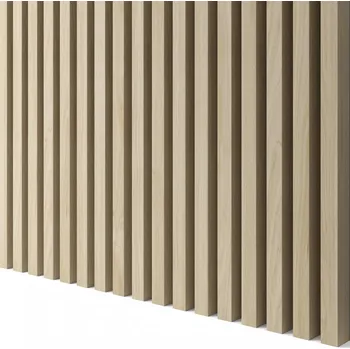 Lamele 3D VZOREK - Lamely ŠIROKÉ - DUB BĚLENÝ - rozměr vzorku: 30 x 40 x 200 mm