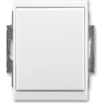 3558E-A86940 03 Ovládač přepínací, řazení 6/0, IP 44, bílá/bílá, ABB Element, Time