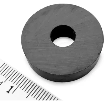 Dekorativní magnet orodian.cz Feritový magnet prsten 30-9×8 mm - Y30BH