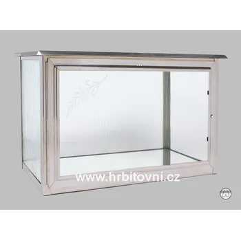 Smuteční dekorace Nerezová skříň pro tři urny