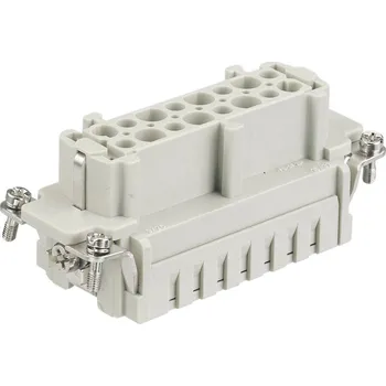 Elektrická zásuvka HARTING Han® 10ES-F 09330102716 konektorová vložka, zásuvka, seria Han® E, 1 ks