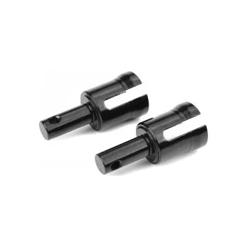 RC vybavení 1:8 Corally XP 6S: Ocelové unašeče diferenciálu Př/Zd, Model 2021, SP2 EXH ocel, 2 ks.