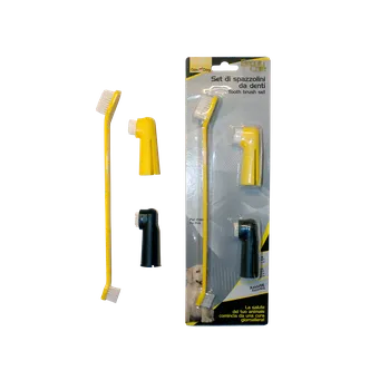 Péče o psí chrup Gimborn Set kartáčků na zuby Gimdog