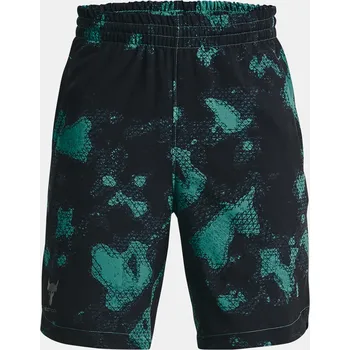 Chlapecké kraťasy Chlapecké kraťasy Under Armour Pjt Rock Printed Wvn 1379006-722 Zelená YMD
