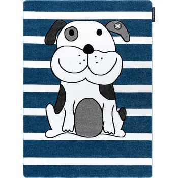 Koberec Dětský kusový koberec Petit Puppy blue, 160x220, modrá, dětský pokoj, Dywany Łuszczów - 1 rok na vrácení + DOPRAVA ZDARMA k Vám i zpět