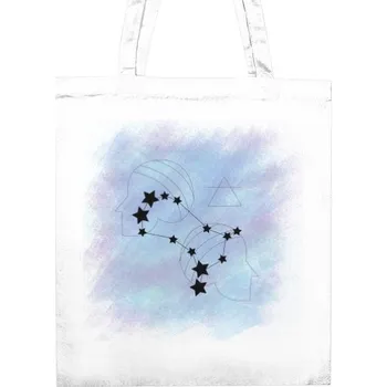 Nákupní taška Nákupní taška unisex s potiskem Taška blíženci