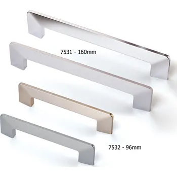 Nábytkové kování 753 - 400 lesklý chrom, 160 mm