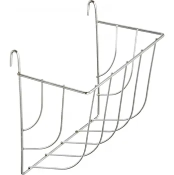 Flamingo stojan na seno BANQUET kov 20 x 12 x 19 cm