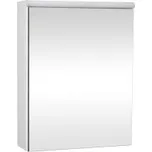 Krajcar zrcadlová skřínka s LED osvětlením 50 x 65 x 15,5 cm otevírání pravé bílá Z5.50