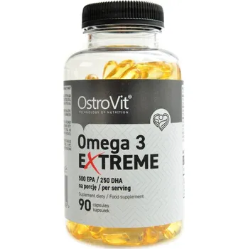 Ostrovit Omega 3 extreme 500 EPA / 250 DHA 90 kapslí