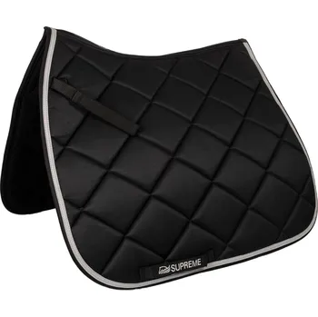 Supreme Dečka podsedlová Supreme, drezurní, black/light grey FULL