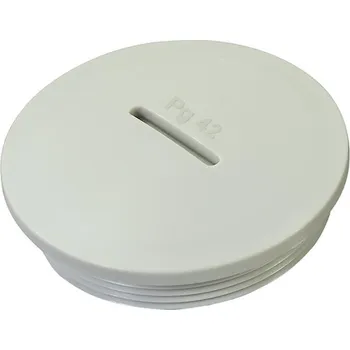 250220 Zátka šroubová PG 16, světle šedá, Haupa