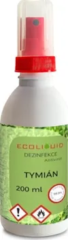 Dezinfekce Ecoliquid Antiviral tymián 200 ml