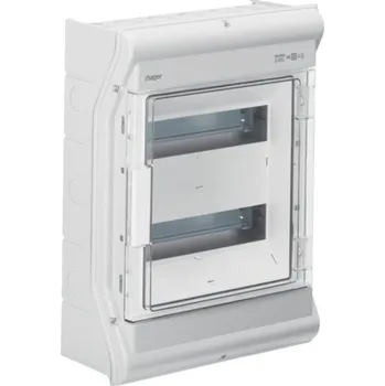 Rozvaděč VE212PN Rozvodnice nástěnná s perf. pro vývodky 24M IP65, Hager