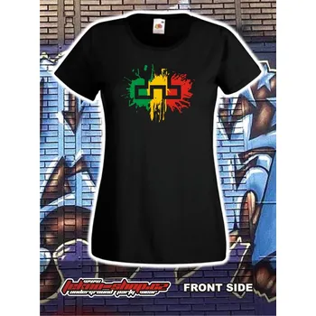 Dámské tričko TEKNOSHOP RASTA DNB tričko s potiskem dámské L červené