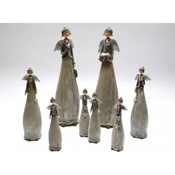 Vánoční dekorace Anděl , Rozměr velký 33 cm