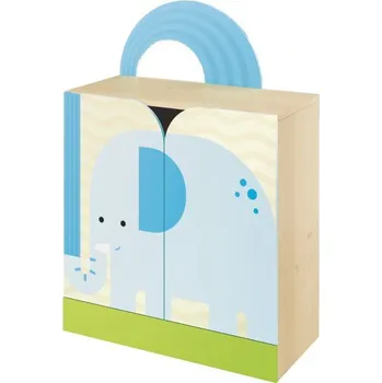 Dětská skříň Skříň policová (slon, SAFARI)