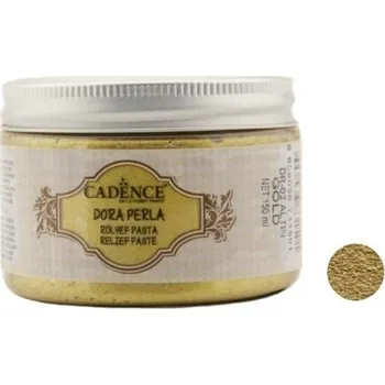 Speciální výtvarná barva Reliefní pasta Dora Perla 150 ml - zlatá -