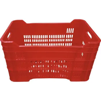 Přepravka na jídlo Přepravka na ovoce 40 l plastová perforovaná