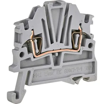 003903130 Svorka řadová pružinová ESP-HMM.1, šedá, ETI