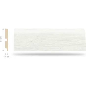 Soklová lišta Swiss Krono P85 - Dub Mascarpone D40014