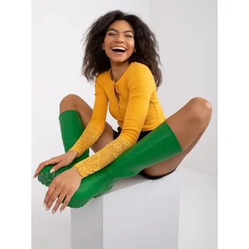 Dámská halenka Dámská halenka s krajkou Beatrice RUE PARIS světle oranžová