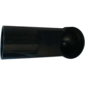 Vysavač Centrální vysavače Praha - Krátké koleno 90 snížené černé