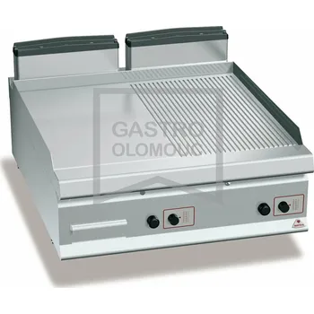 Kuchyňský gril Grilovací plotna Bertos LXG9FM8-2/CPD Varianta: Grilovací plotna Bertos LXG9FM8-2/CPD