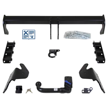 Tažné zařízení AUTO-HAK tažné zařízení Odnímatelné Tažné rameno zasunuté zespodu - LAND ROVER DISCOVERY SPORT