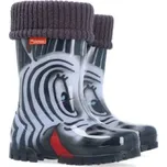Holinky zimní TWISTER LUX DEMAR ZEBRA dětské - 30/31