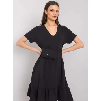 Dámské šaty Dámské šaty s volánky VIANNA černé
