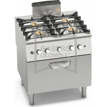 Sporák Plynový sporák Bertos SG7F4+FG Varianta: Plynový sporák Bertos SG7F4+FG