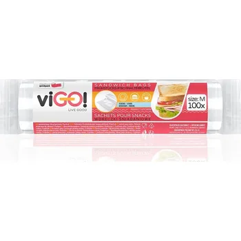 viGO! Sáček mikrotenový 100ks, 17x28cm QUICKPACK 7551100