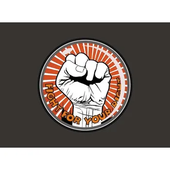 TEKNOSHOP Odznak Fight for you right