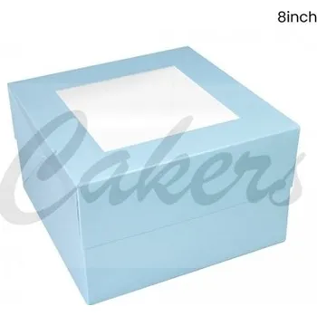 Čokoláda Dortová krabice modrá 20 x 20 x 13 cm