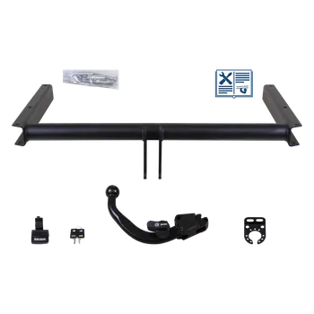 Tažné zařízení Brink tažné zařízení Odnímatelné včetně TowTec elektropřípojky 7pólové typová - AUDI A4 B8