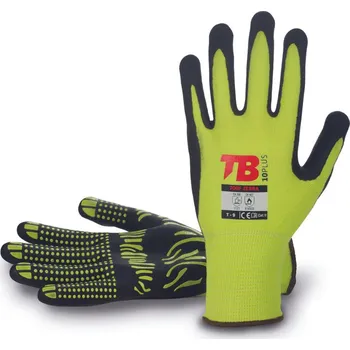 Pracovní rukavice TB 700F ZEBRA rukavice nitrilové - 7