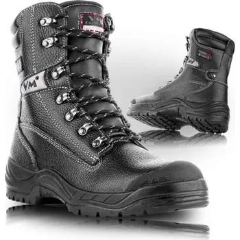 Pracovní obuv VM LONDON 2330 S3 CI SRC obuv holeň zimní - černá - 38