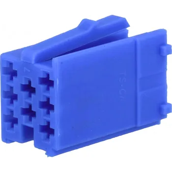 Příslušenství pro autorádio Modrý Mini ISO konektor 4carmedia 331441-3